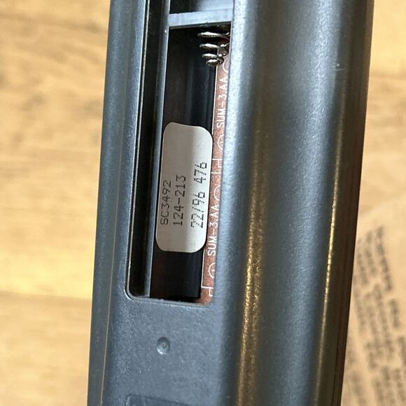 Zenith SC3592 124-213 Remote Control - Picture 4 of 4